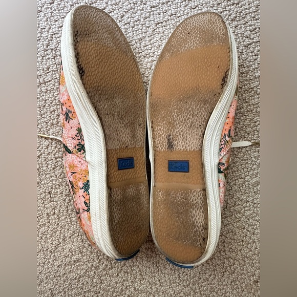 Rifle Paper Co. Keds Canvas Sneakers GUC size 7.5 - Picture 2 of 3